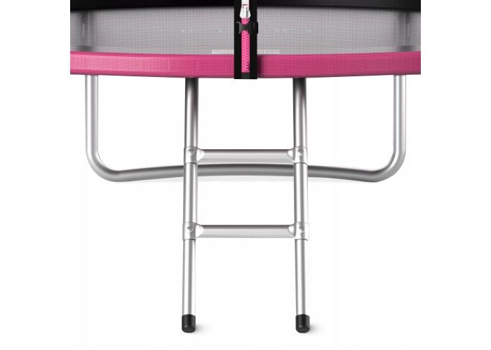 Батут із зовнішньою сіткою 4FIZJO Classic 10FT 312 см Black/Pink (P-5907739314567)