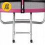 Батут із зовнішньою сіткою 4FIZJO Classic 8FT 252 см Black/Pink (P-5907739314536)