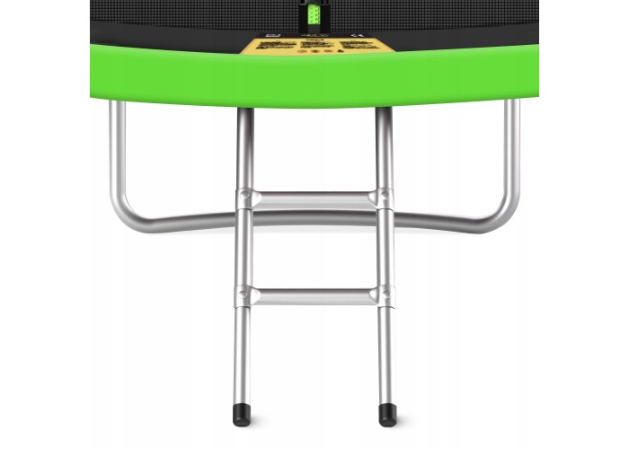 Батут із внутрішньою сіткою 4FIZJO PRO 16FT 496 см Black/Green (P-5907739319241)