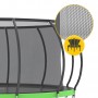 Батут із внутрішньою сіткою 4FIZJO PRO 16FT 496 см Black/Green (P-5907739319241)