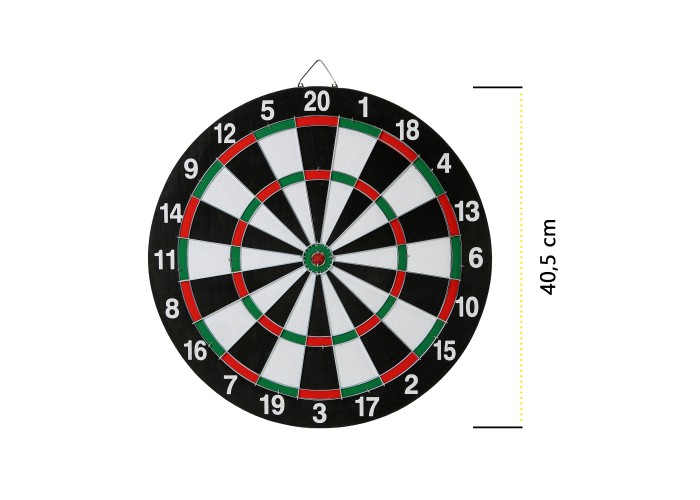Дартс класичний Cornix Dartboard Game 2 в 1 40.5 см + 2 комплекти дротиків XR-0392