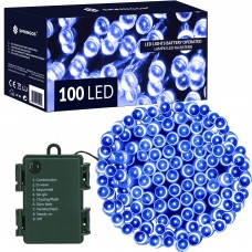 Гірлянда на батарейках Springos 10 м 100 LED CL4033 Blue