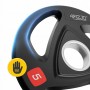 Диск олімпійський 4FIZJO 2 x 5 кг 51 мм металевий, прогумований Black (P-5905973401241)