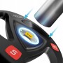Диск олімпійський 4FIZJO 2 x 5 кг 51 мм металевий, прогумований Black (P-5905973401241)