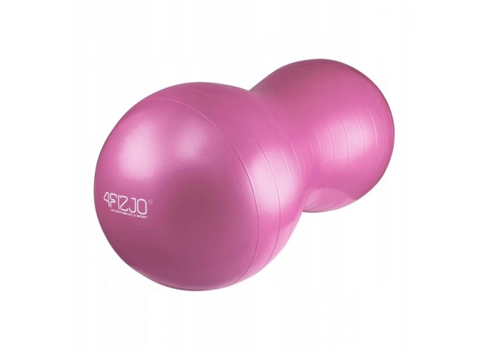 М'яч для фітнесу (арахіс) 4FIZJO Air Ball Peanut 45 x 90 см Anti-Burst Pink (P-5907739318565)