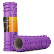 Масажний ролик Cornix EVA 45 x 14 см (валик, роллер) XR-0042 Violet