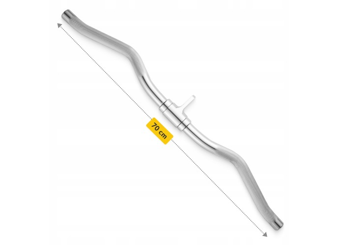 Ручка для тяги 4FIZJO W-подібна 70 см (P-5905973401968)
