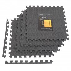 Мат-пазл (ластівчин хвіст) Cornix Mat Puzzle EVA 120 x 120 x 1 cм XR-0072 Black