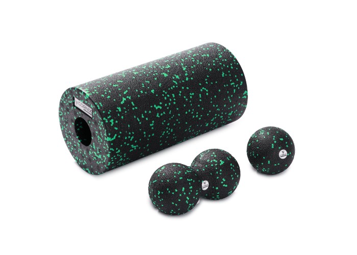 Масажний набір Cornix (Ball 8 см, Duoball 8 х 16 см та Foam Roller 30 х 15 см) XR-0079