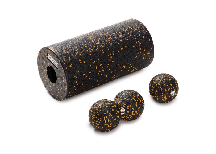 Масажний набір Cornix (Ball 8 см, Duoball 8 х 16 см та Foam Roller 30 х 15 см) XR-0081