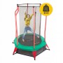 Батут дитячий для дому 4FIZJO Kids 140 см Green/Red (P-5907739319456)