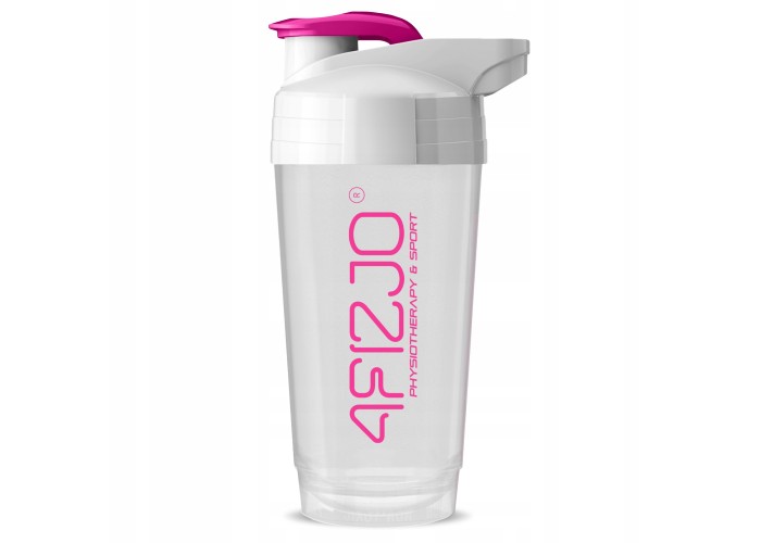 Шейкер спортивний 4FIZJO Ultra 700 мл White/Pink (P-5905973407069)