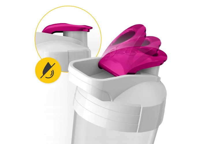 Шейкер спортивний 4FIZJO Ultra 700 мл White/Pink (P-5905973407069)
