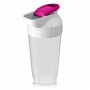 Шейкер спортивний 4FIZJO Ultra 700 мл White/Pink (P-5905973407069)
