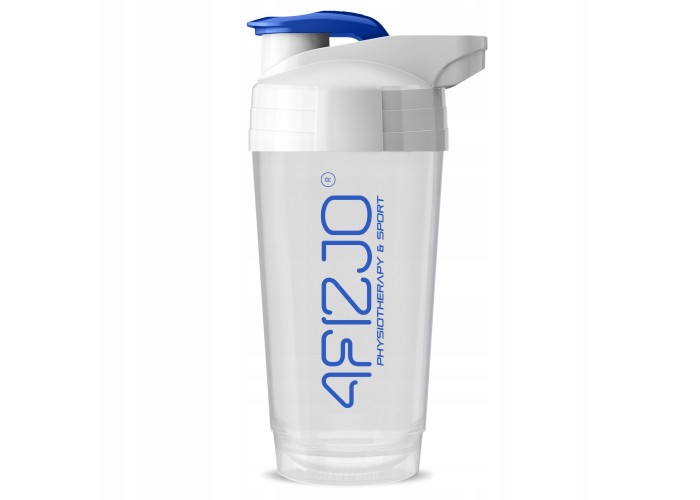 Шейкер спортивний 4FIZJO Ultra 700 мл White/Blue (P-5905973407076)