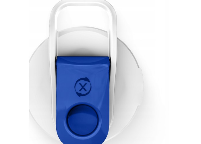 Шейкер спортивний 4FIZJO Ultra 700 мл White/Blue (P-5905973407076)