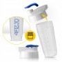 Шейкер спортивний 4FIZJO Ultra 700 мл White/Blue (P-5905973407076)