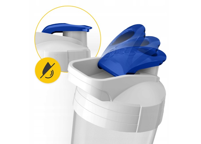 Шейкер спортивний 4FIZJO Ultra 700 мл White/Blue (P-5905973407076)