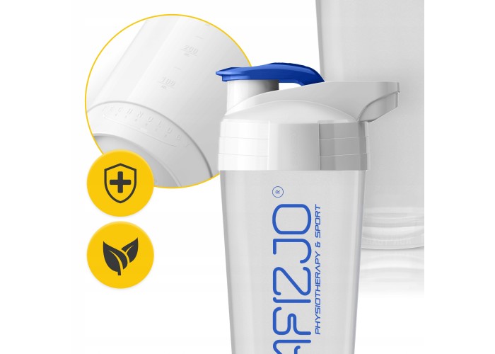 Шейкер спортивний 4FIZJO Ultra 700 мл White/Blue (P-5905973407076)