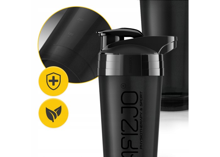 Шейкер спортивний 4FIZJO Ultra 700 мл Black (P-5905973407090)