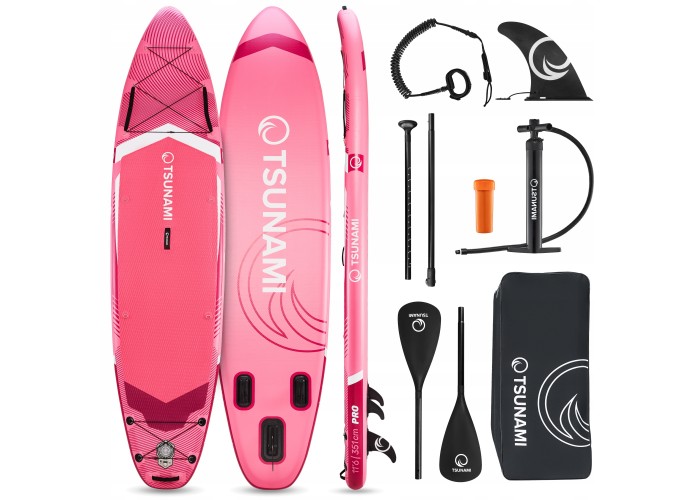 Надувна SUP дошка TSUNAMI PRO 350 см з веслом T10 (P-5905973405591)