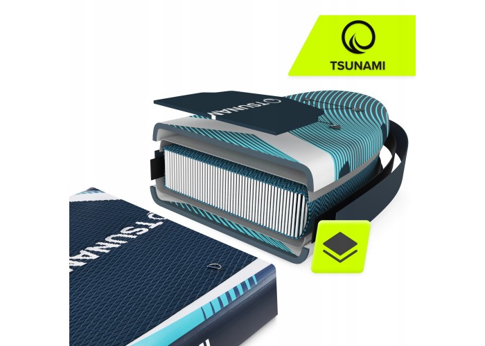 Надувна SUP дошка TSUNAMI PRO 350 см з веслом T12 (P-5905973405607)
