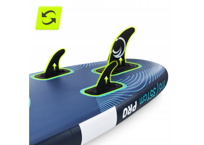 Надувна SUP дошка TSUNAMI PRO 350 см з веслом T12 (P-5905973405607)