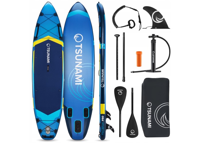 Надувна SUP дошка TSUNAMI PRO 350 см з веслом T13 (P-5905973405614)