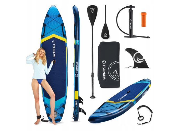 Надувна SUP дошка TSUNAMI PRO 350 см з веслом T13 (P-5905973405614)