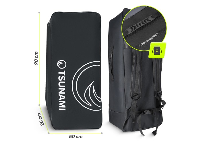 Надувна SUP дошка TSUNAMI PRO 350 см з веслом T14 (P-5905973405621)