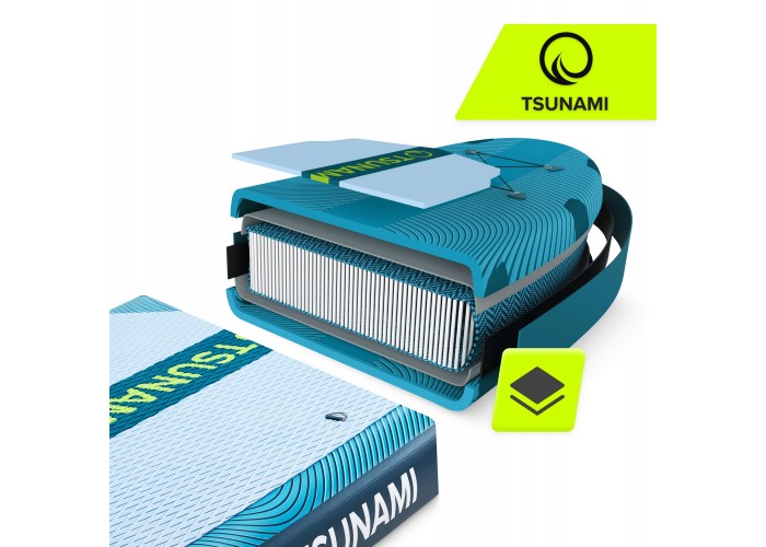 Надувна SUP дошка TSUNAMI PRO 350 см з веслом T15 (P-5905973405638)