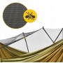 Гамак туристичний Mountain Goat 270 x 140 см з москітною сіткою, одномісний, підвісний Olive (P-5905973403153)