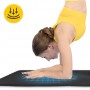 Килимок (мат) спортивний 4FIZJO TPE Gigant 200 x 125 x 2 см для йоги та фітнесу Black (P-5907739318992)