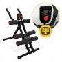 Тренажер для преса 4FIZJO Ab Fit складний, з лічильником Black (P-5905973402606)