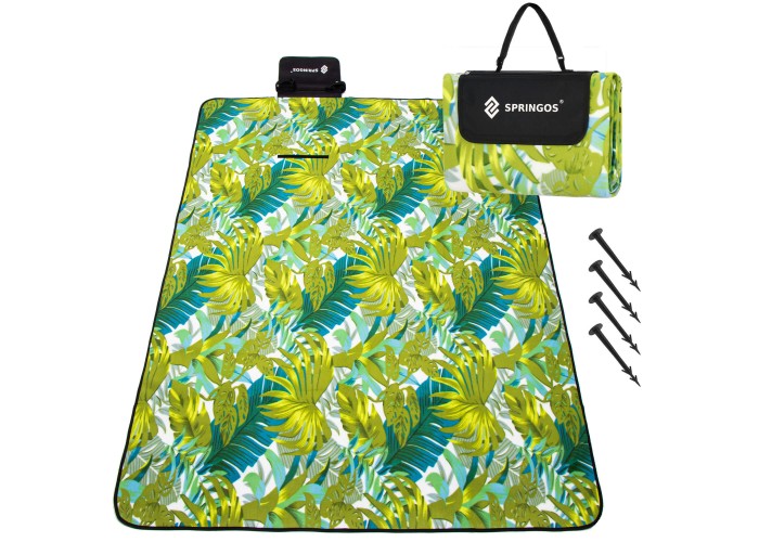 Килимок для пікніка та кемпінгу Springos 150 x 200 см складний PM040