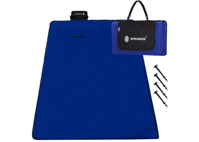 Килимок для пікніка та кемпінгу Springos 150 x 200 см складний PM038