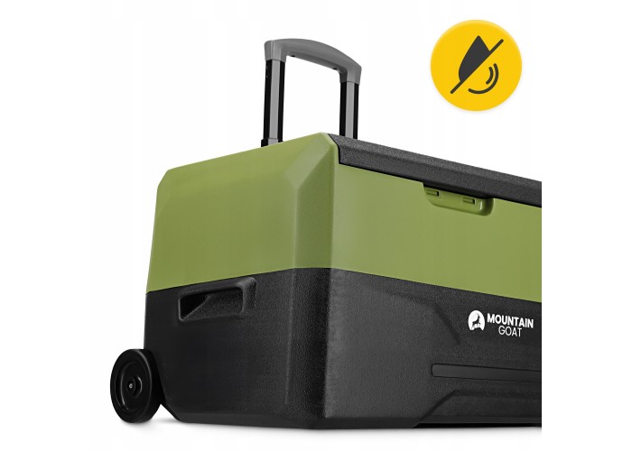 Холодильник туристичний компресорний Mountain Goat XTREME 27.8 л електричний, переносний Black/Olive (P-5905973404884)
