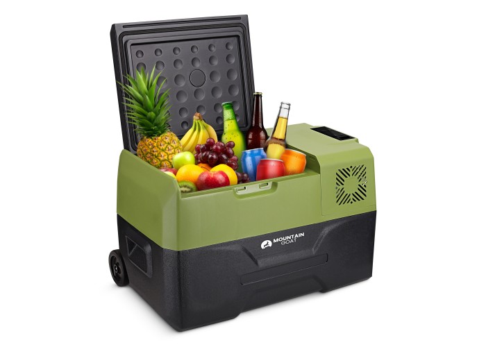 Холодильник туристичний компресорний Mountain Goat XTREME 27.8 л електричний, переносний Black/Olive (P-5905973404884)