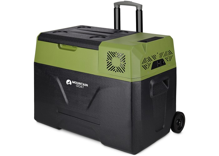 Холодильник туристичний компресорний Mountain Goat XTREME 39.3 л електричний, переносний Black/Olive (P-5905973404921)