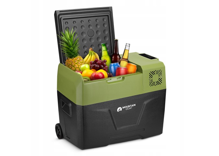 Холодильник туристичний компресорний Mountain Goat XTREME 39.3 л електричний, переносний Black/Olive (P-5905973404921)