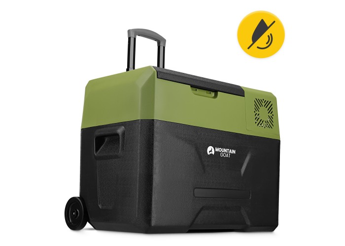 Холодильник туристичний компресорний Mountain Goat XTREME 39.3 л електричний, переносний Black/Olive (P-5905973404921)