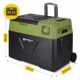 Холодильник туристичний компресорний Mountain Goat XTREME 39.3 л електричний, переносний Black/Olive (P-5905973404921)