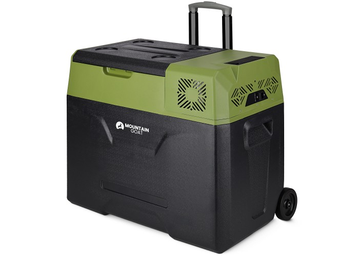 Холодильник туристичний компресорний Mountain Goat XTREME 47.3 л електричний, переносний Black/Olive (P-5905973404891)