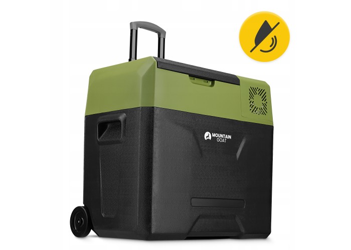 Холодильник туристичний компресорний Mountain Goat XTREME 47.3 л електричний, переносний Black/Olive (P-5905973404891)