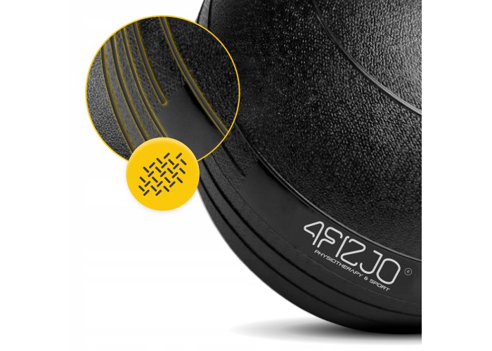Слембол (медичний м'яч) для кросфіту 4FIZJO Slam Ball 15 кг Black (P-5907739315458)