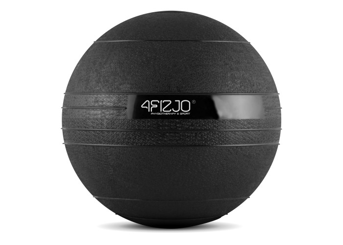 Слембол (медичний м'яч) для кросфіту 4FIZJO Slam Ball 15 кг Black (P-5907739315458)