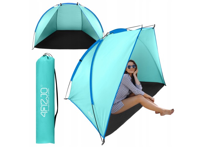 Намет пляжний 4FIZJO 200 x 115 см Sky Blue (P-5905973405188)