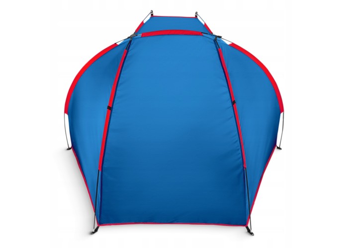 Намет пляжний 4FIZJO 200 x 115 см Blue/Red (P-5905973405171)