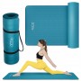 Килимок (мат) спортивний 4FIZJO NBR 180 x 60 x 1 см для йоги та фітнесу Sea Green (P-5905973406697)