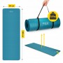 Килимок (мат) спортивний 4FIZJO NBR 180 x 60 x 1 см для йоги та фітнесу Sea Green (P-5905973406697)
